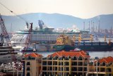 Cruise Liners ‘Explorer of the Seas’ and ‘Jewel of the Seas’ on Gibraltar calls